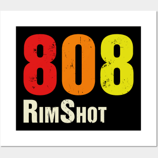 TR 808 Legendary Drum Machine RimShot Posters and Art